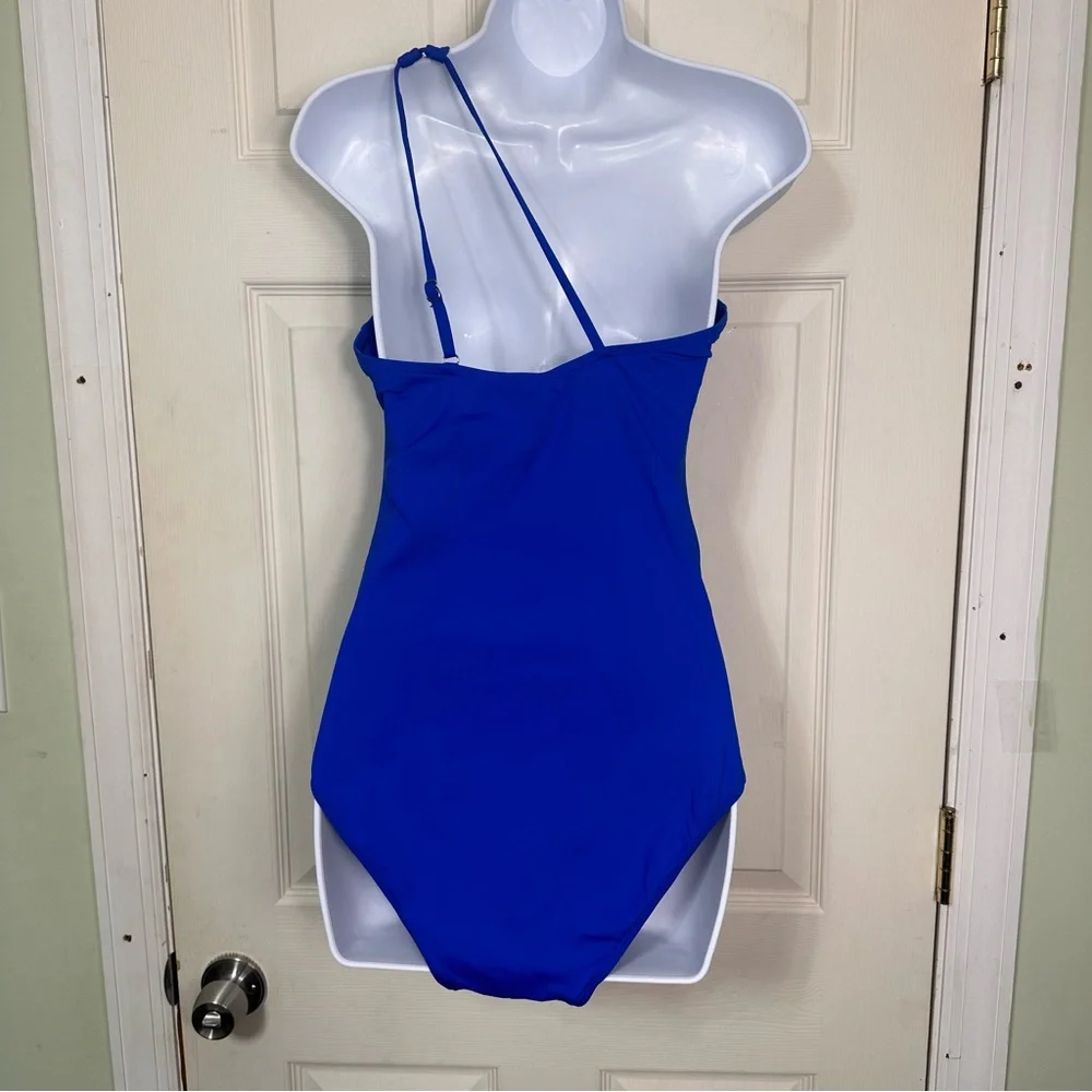 Holipick 1 Piece Swimsuit One Shoulder Ruched Size‎ Large